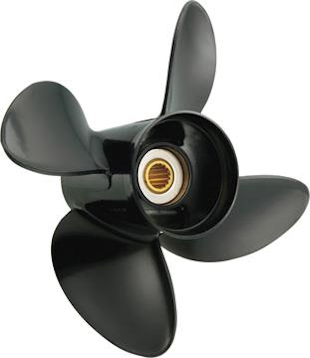Solas Amita4 E Aluminum Propellers for OMC/Volvo Penta SX Drive