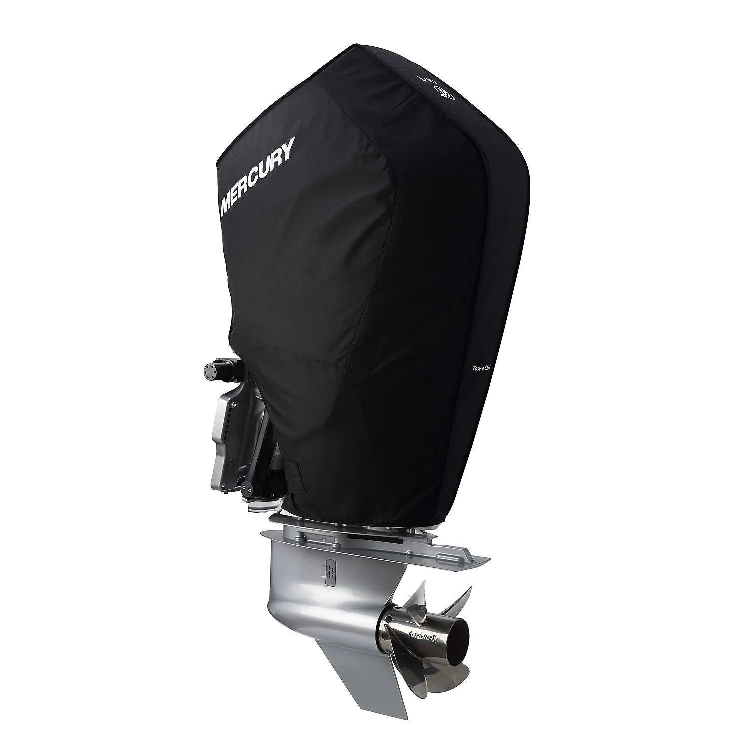 Mercury Tow N Stow Outboard Cover for  FourStroke Engines, Black