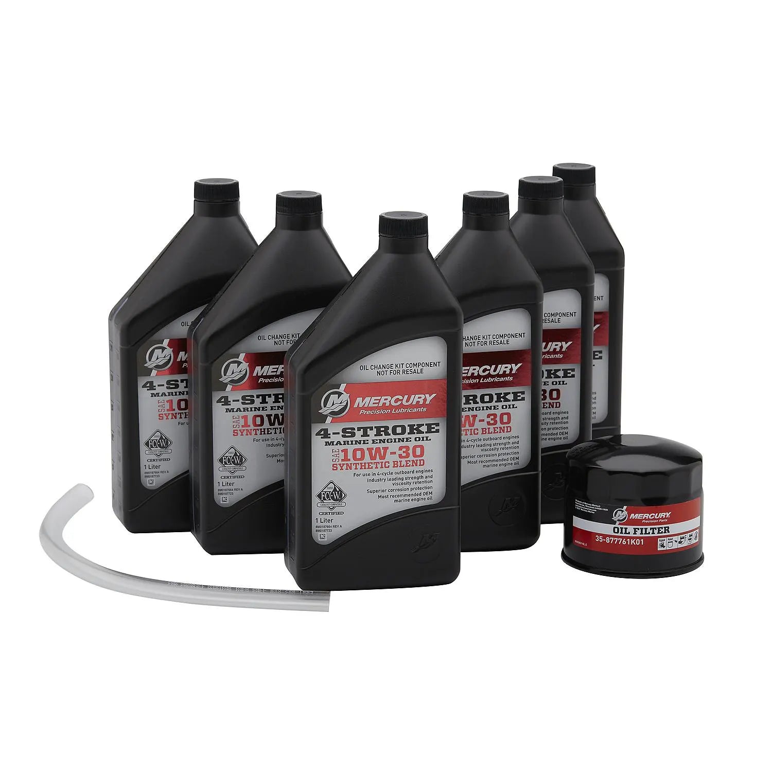 Mercury 10W-30 4-Stroke Outboard Oil Change Kit for Mercury and Mariner 150hp Outboards