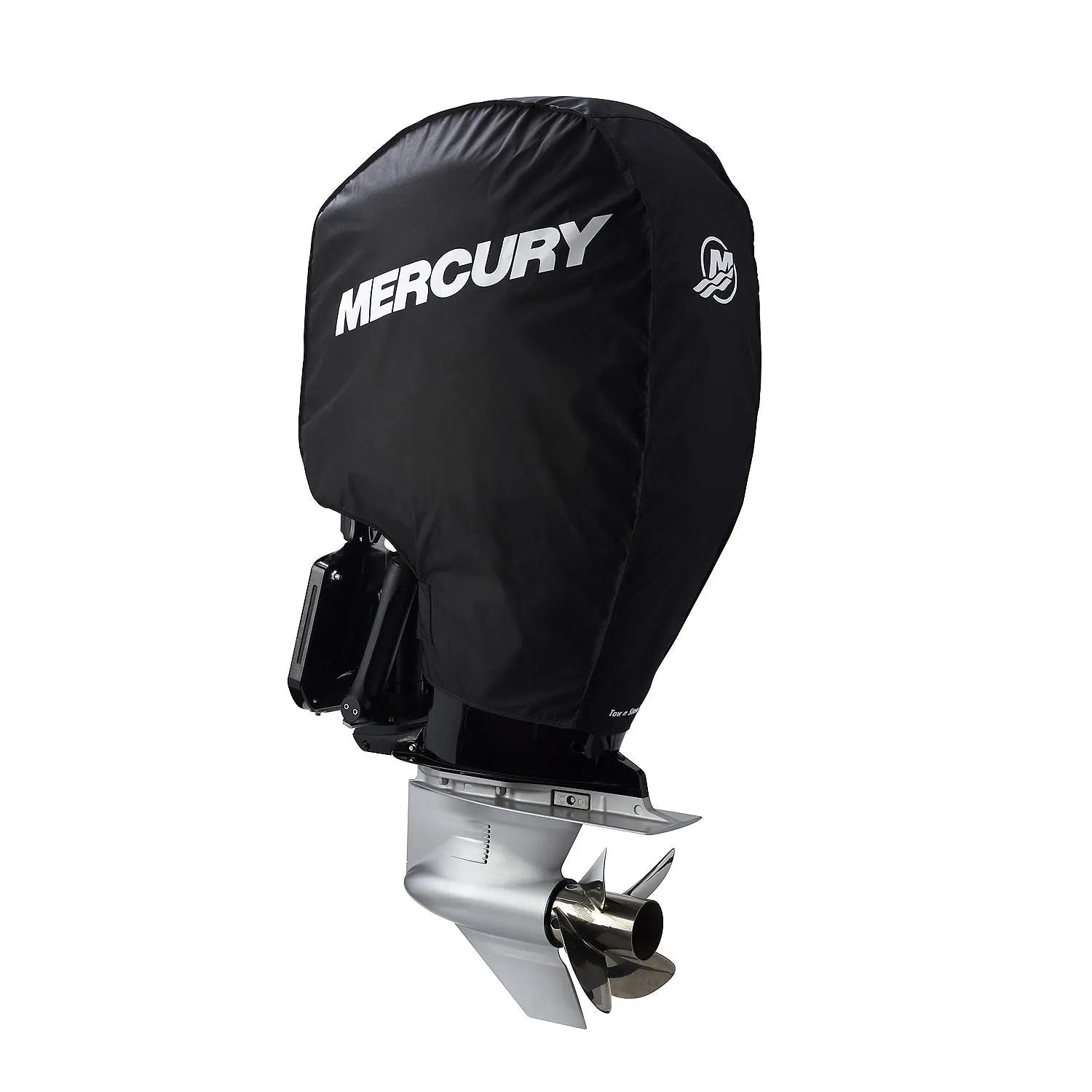 Mercury Tow N Stow Outboard Cover for  FourStroke Engines, Black