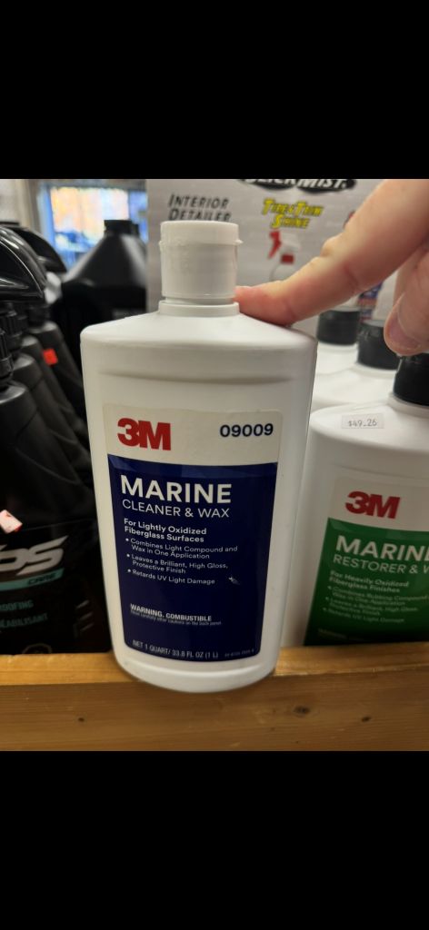 3M Marine Cleaner & Wax