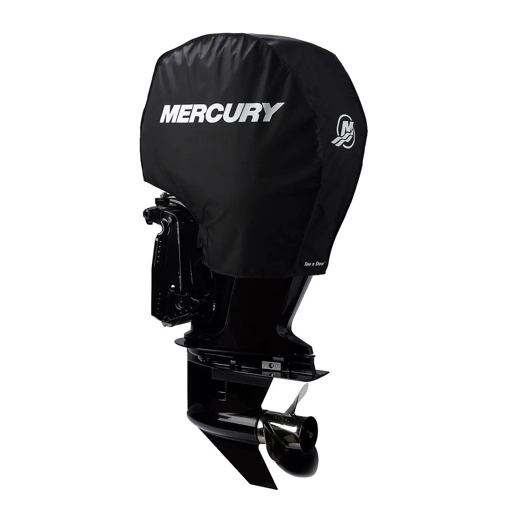 Mercury Tow N Stow Outboard Cover for  FourStroke Engines, Black