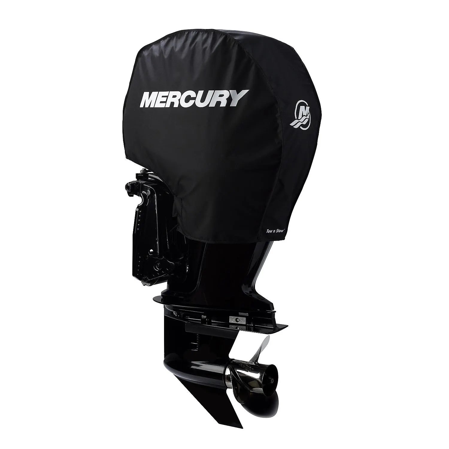 Mercury Tow N Stow Outboard Cover for  FourStroke Engines, Black