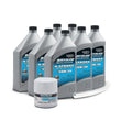 Quicksilver 10W-30 Oil Change Kit for 175-300hp 4-Stroke Mercury V6 and V8 Outboards