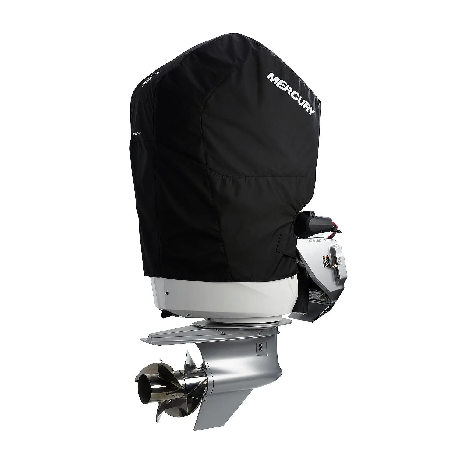 Mercury Tow N Stow Outboard Cover for  FourStroke Engines, Black