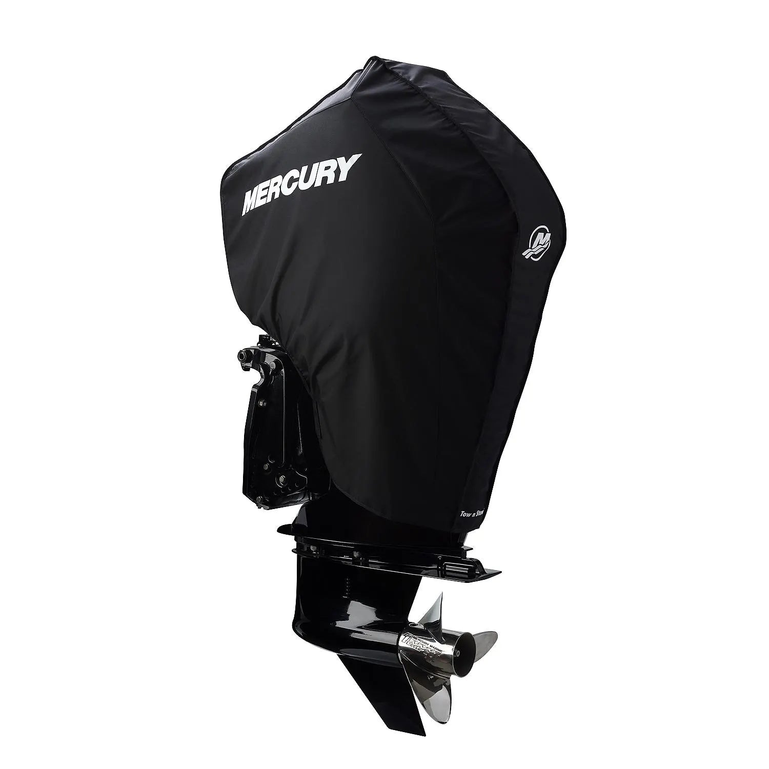 Mercury Tow N Stow Outboard Cover for  FourStroke Engines, Black
