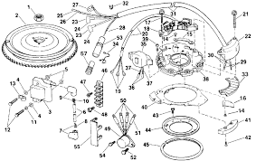 OMC Evinrude Johnson Stator Assembly