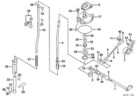 OMC Evinrude Johnson Lever and Shifter