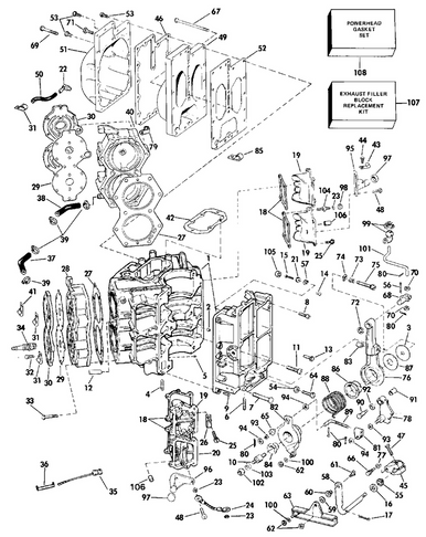 OMC Evinrude Johnson Cover Nipple
