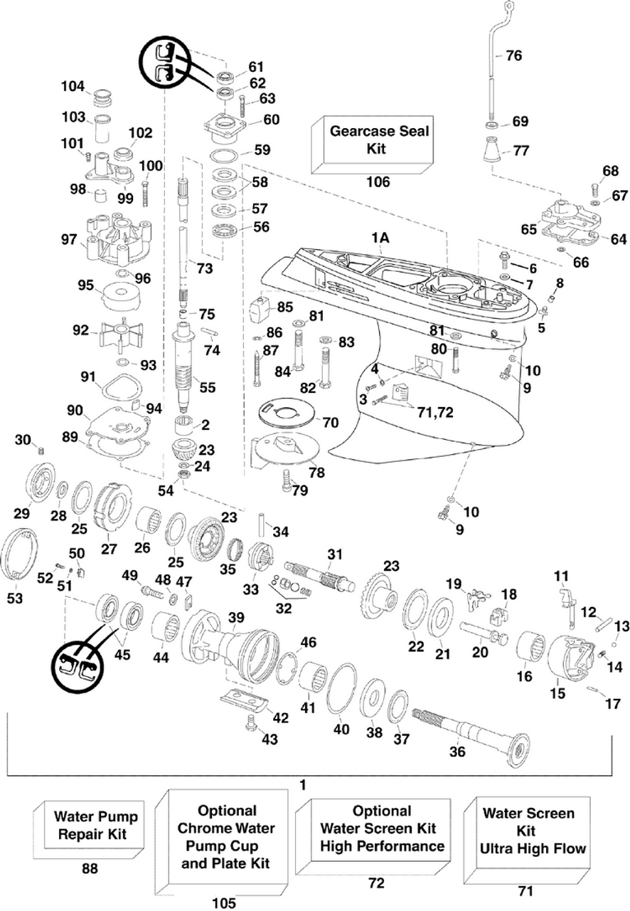 OMC Evinrude Johnson Power Supply Single