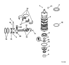 OMC Evinrude Johnson Bearing Assembly