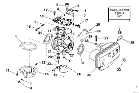 OMC Evinrude Johnson Carb Repair Kit
