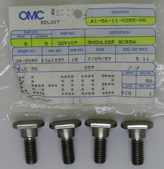 OMC Evinrude Johnson Shoulder Screw