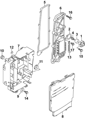 OMC Evinrude Johnson Rect Regulator