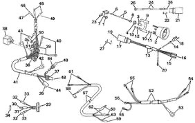 OMC Evinrude Johnson Cable and Relay Assembly