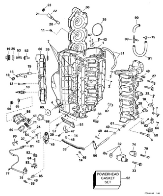 OMC Evinrude Johnson Check Valve