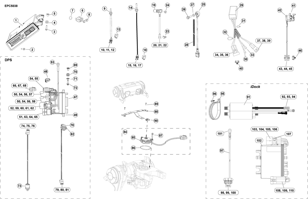 OMC Evinrude Johnson Power Pack and Sensor