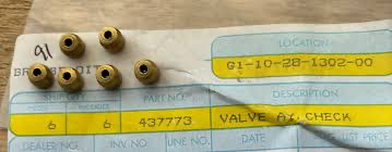 OMC Evinrude Johnson Check Valve