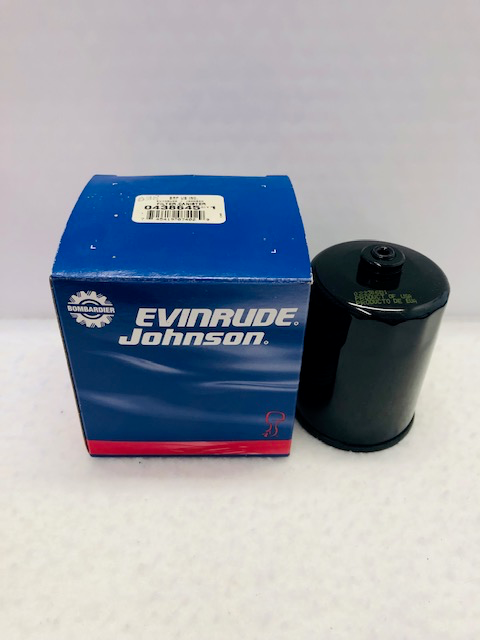 Evinrude Johnson OMC 10-Micron Fuel Filter Canister — OEM Direct Injection & E-TEC (438645)