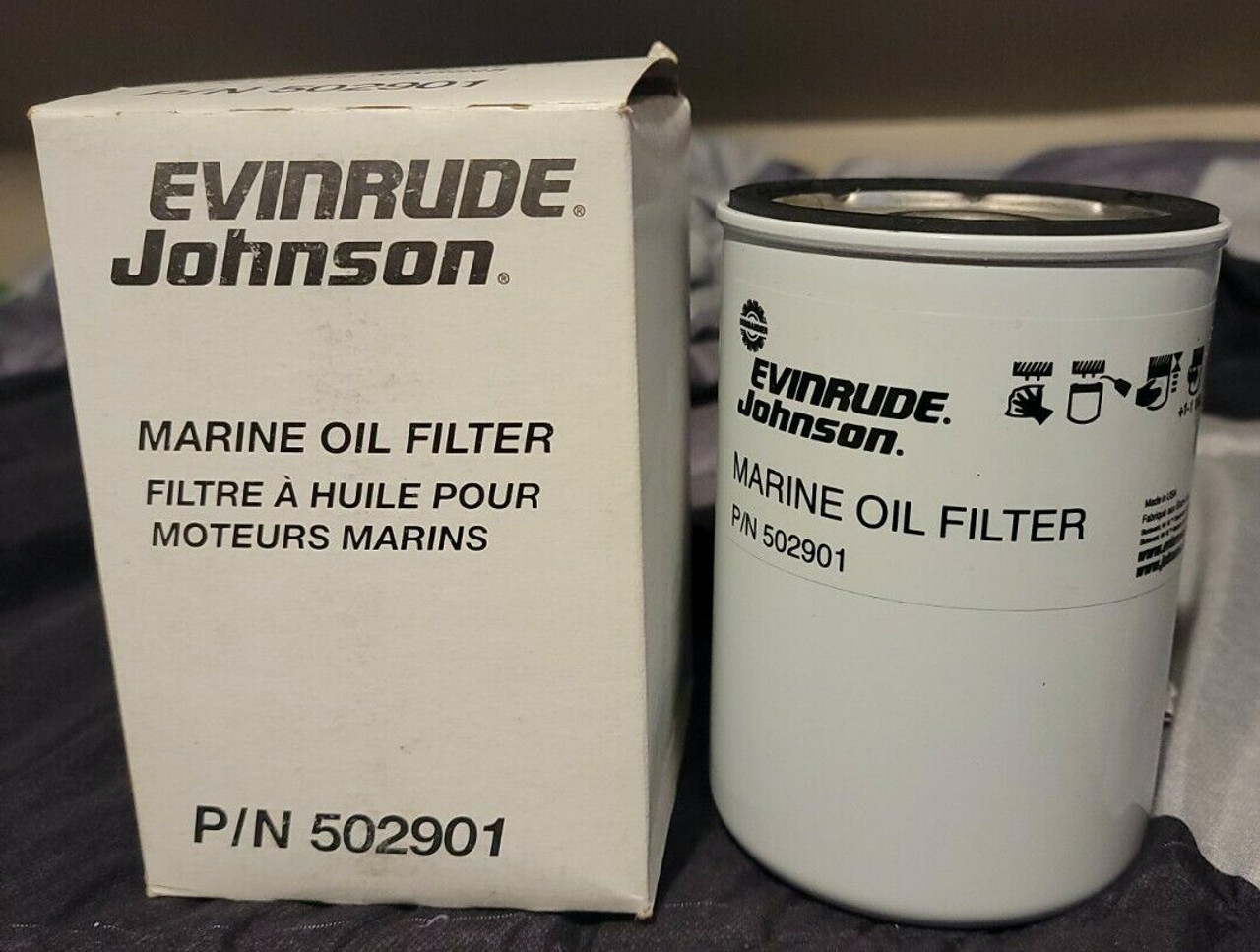OMC Evinrude Johnson Marine Oil Filter