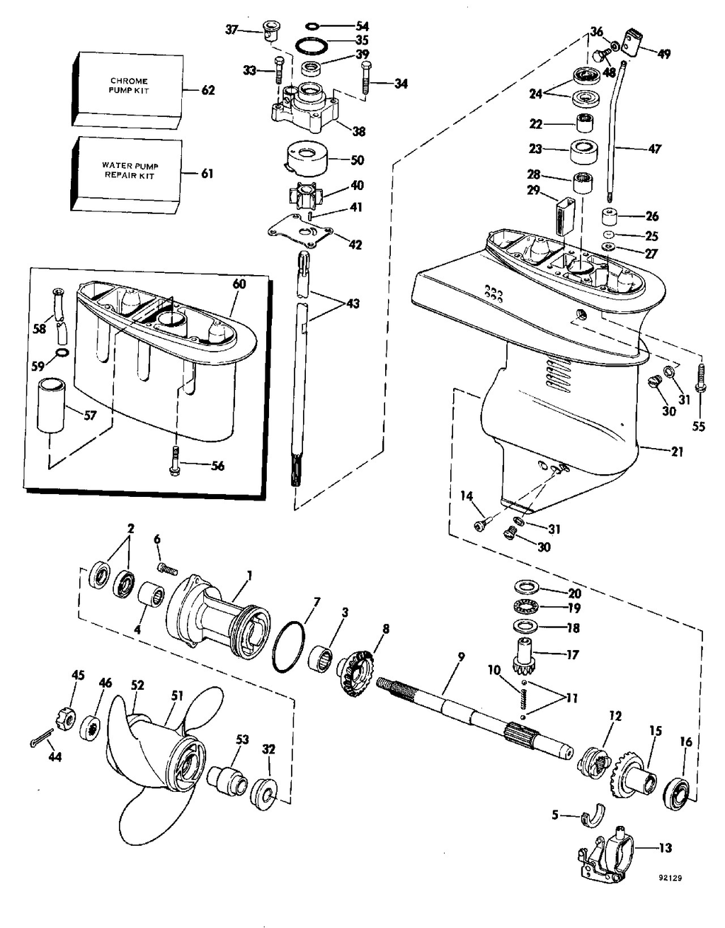 OMC Evinrude Johnson Kit Assembly