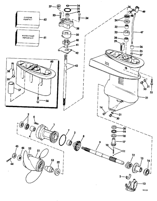OMC Evinrude Johnson Kit Assembly