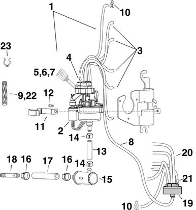 OMC Evinrude Johnson Sensor Assembly