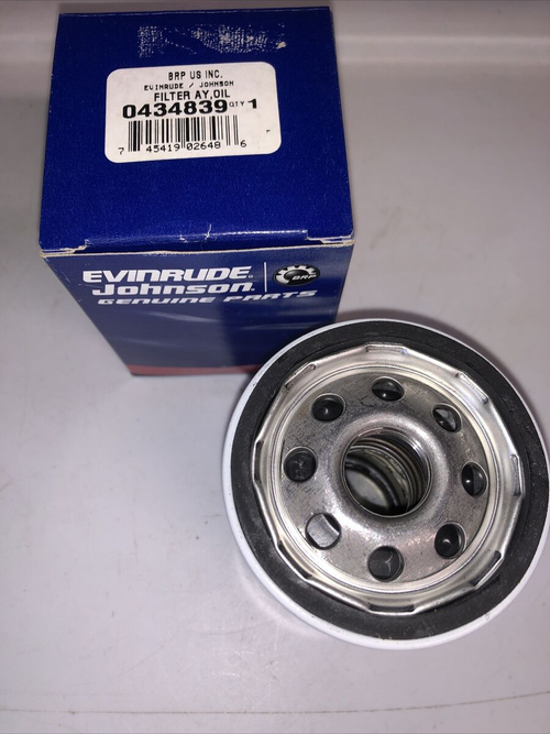 Johnson Evinrude OMC Outboard Fuel Filter Assembly — OEM Replacement (434839)