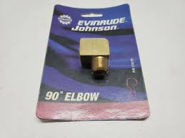 OMC Evinrude Johnson 90 degree Elbow