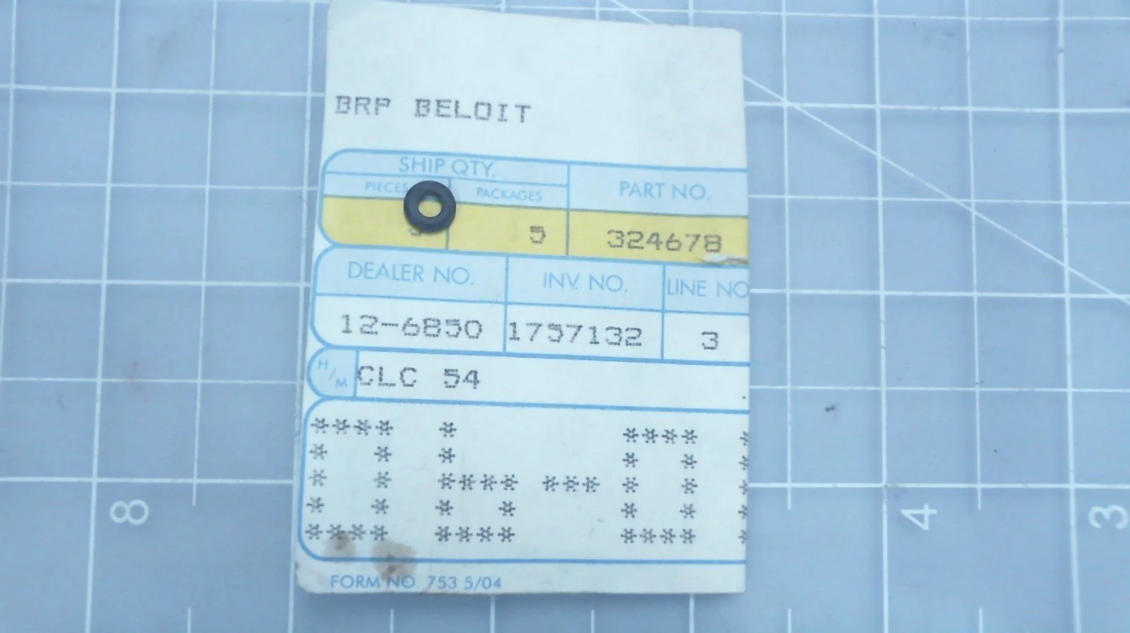 OMC Evinrude Johnson O-Ring