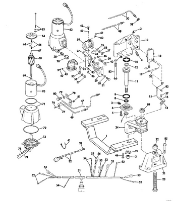 OMC Evinrude Johnson Solenoid