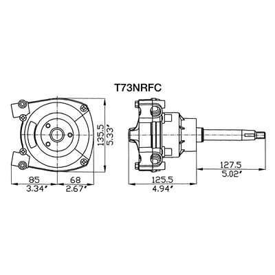 Uflex rotary Helm-Zero Torque