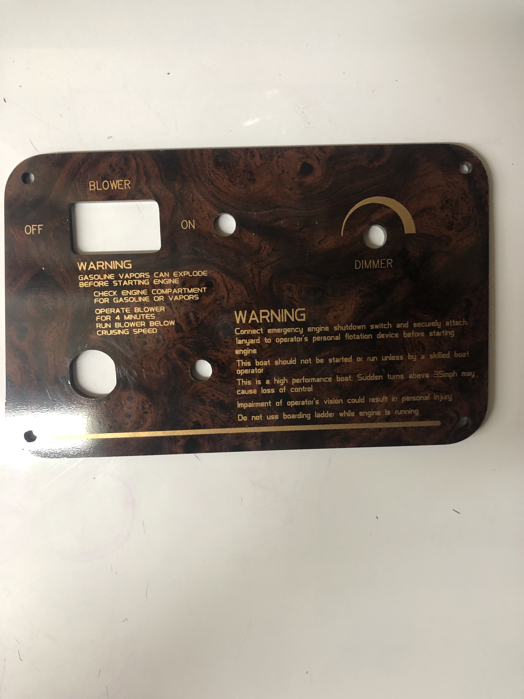 Ebbtibe Bass Boat Panels