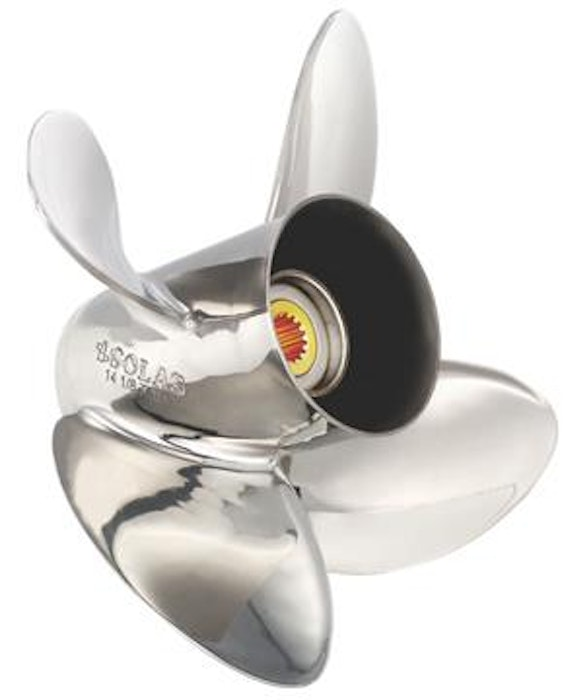 Solas HR Titan4 Propellers for 90+ HP