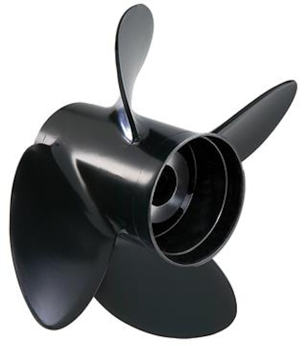 Solas Rubex 4 Series E Aluminum Interchangeable Hub Propeller for 115+ Hp