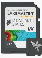 Humminbird LakeMaster Premium Digital GPS Maps (VX Technology)