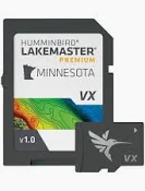 Humminbird LakeMaster Premium Digital GPS Maps (VX Technology)