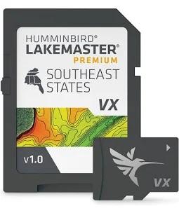 Humminbird LakeMaster Premium Digital GPS Maps (VX Technology)
