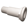 T-H Marine Straight Thru-Hull Connectors-Plastic and Chrome Plated