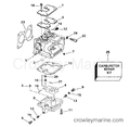 OMC Evinrude Johnson Carburetor Assembly 115